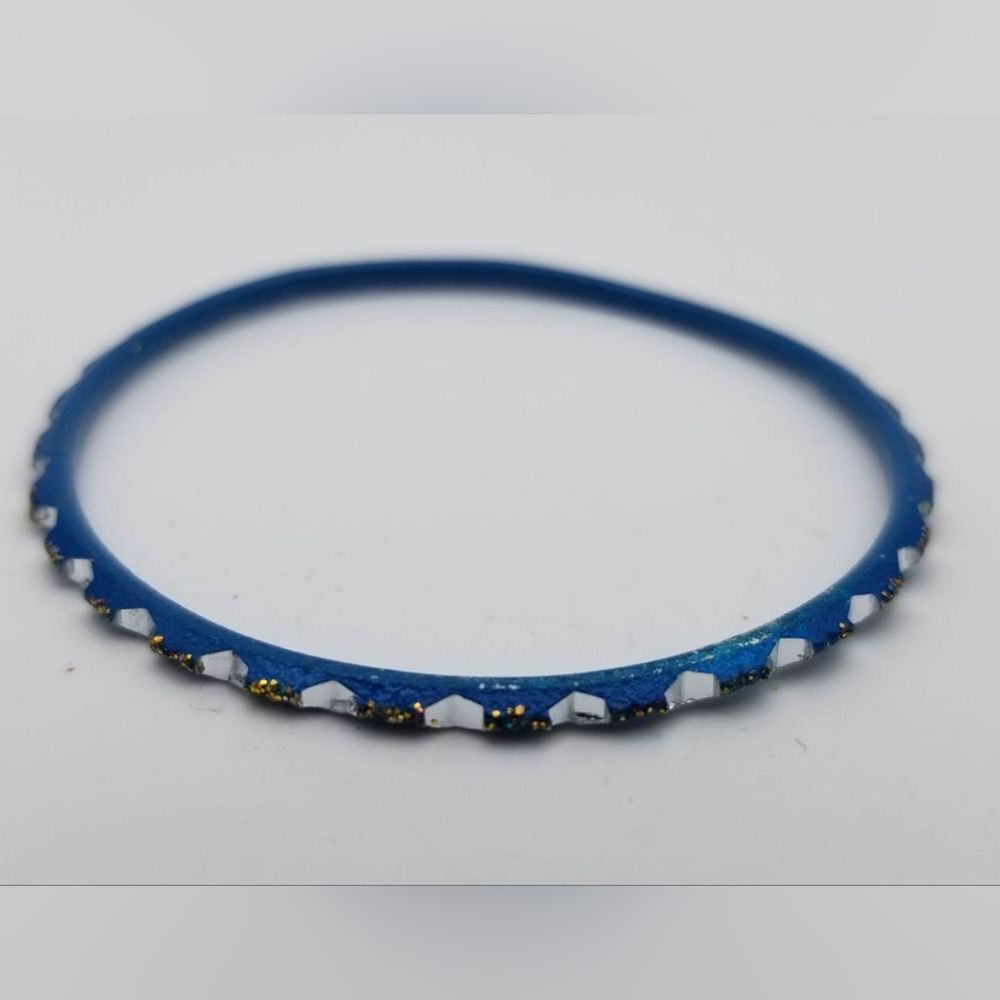 Childs garden blue bracelet bangle